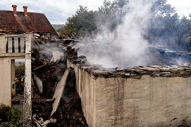 Professional Fire Damage Assessment technician working in Merchantville, NJ